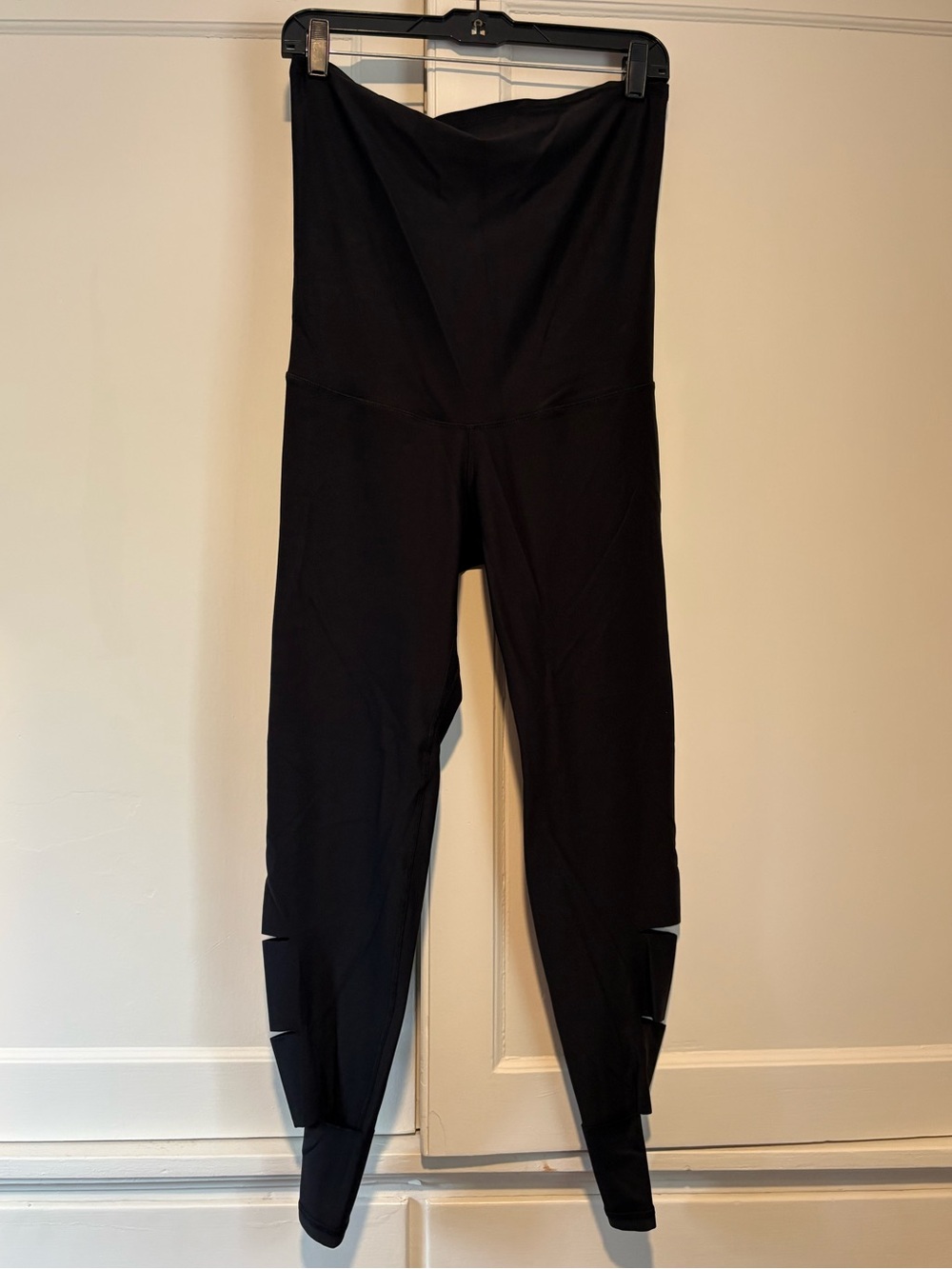 baobei Active Maternity Ankle Detail Black Leggings
